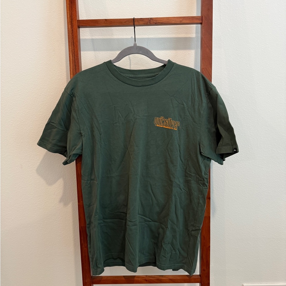 Quiksilver Forest Green Short Sleeve Tee